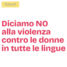 Guida multilingue contro la violenza di genere