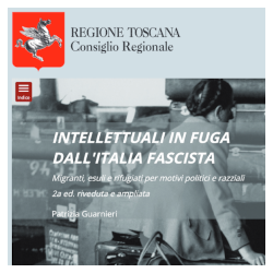 Intellettuali in fuga dall’Italia fascista, ciclo di 3 incontri